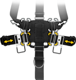 STEALTH 2.0 sidemount Harness with weight system (central weight pocket, no side trim pockets)